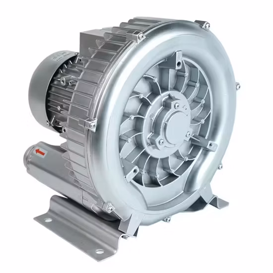 Low Noise Air Ring Vortex Vacuum Pump Single Stage for Industrial Cacuum Cleaners - Air Blower and A
