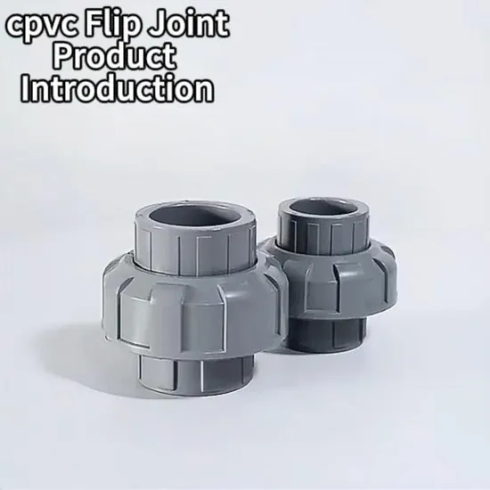 CPVC Union DIN Pn16 DN15-DN100 True Union High Temperature Plastic Pipe Fitting - CPVC Union DIN Pn1